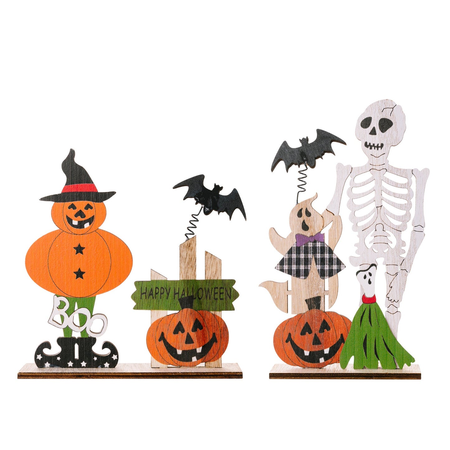 2-Piece Halloween Element Decor Ornaments - MONLANE
