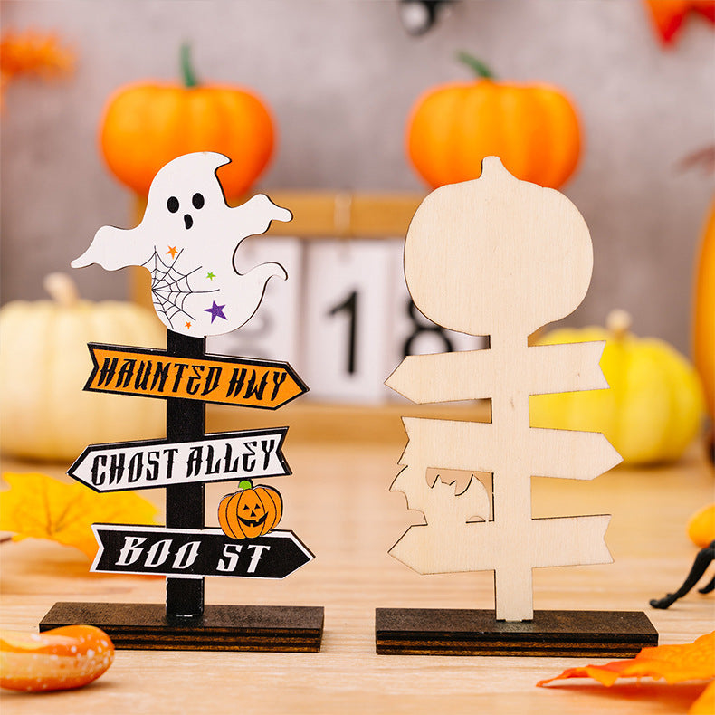 2-Piece Halloween Element Decor Ornaments - MONLANE