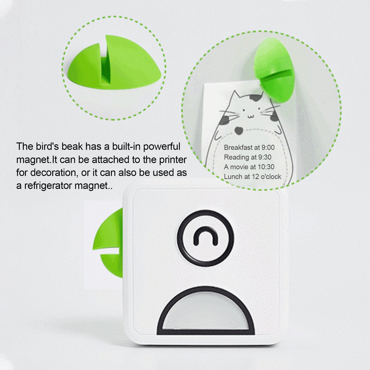 Inkless Photo Printer with Bluetooth Connection