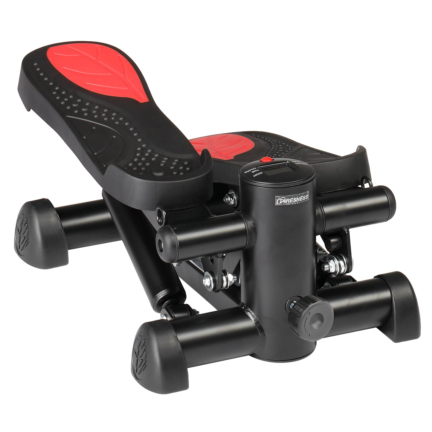 With Drawstring, Leaf Pattern Stepper, Black And Red