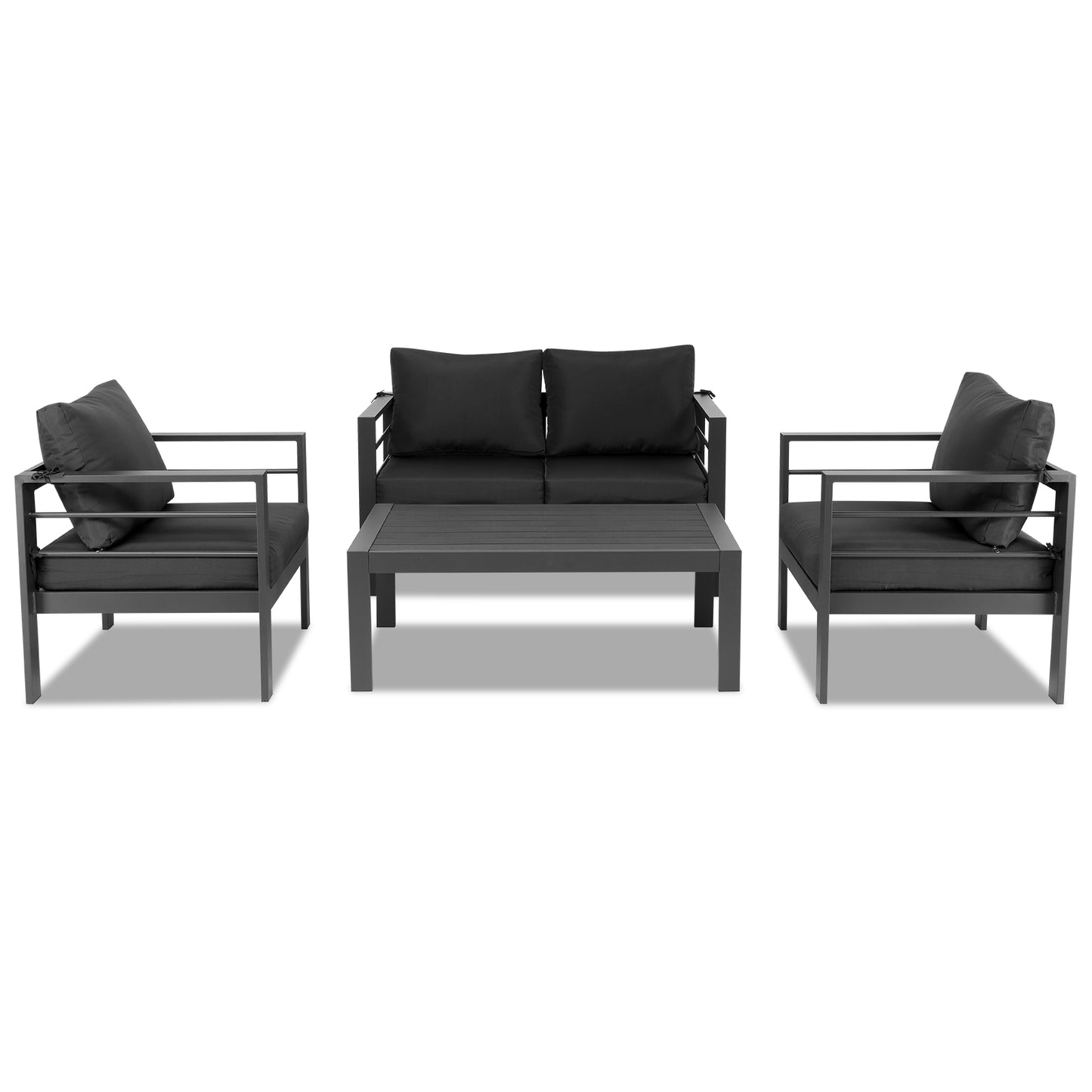 4 Pieces Modern Outdoor Sectional