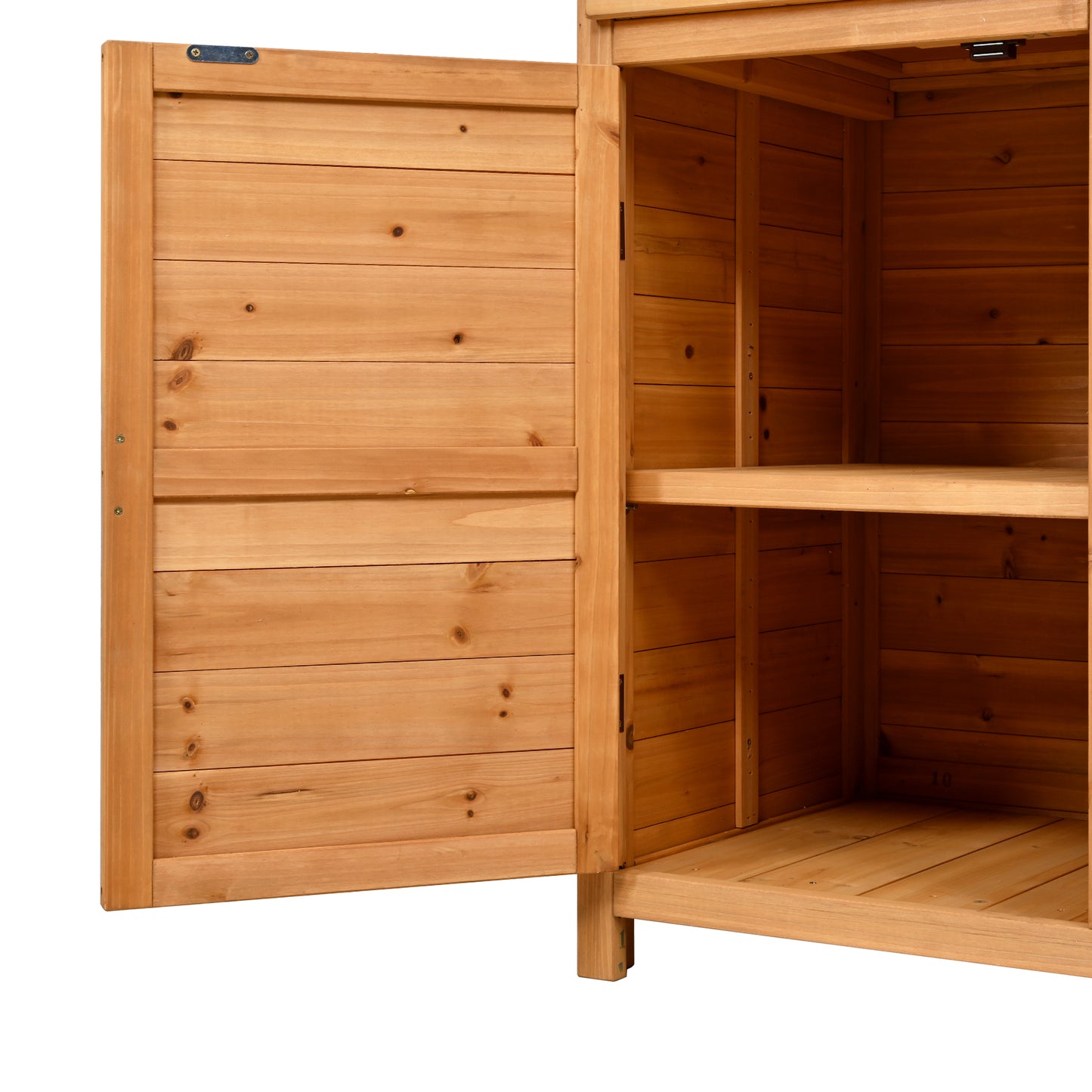 Patio Storage Workstation with Shelves