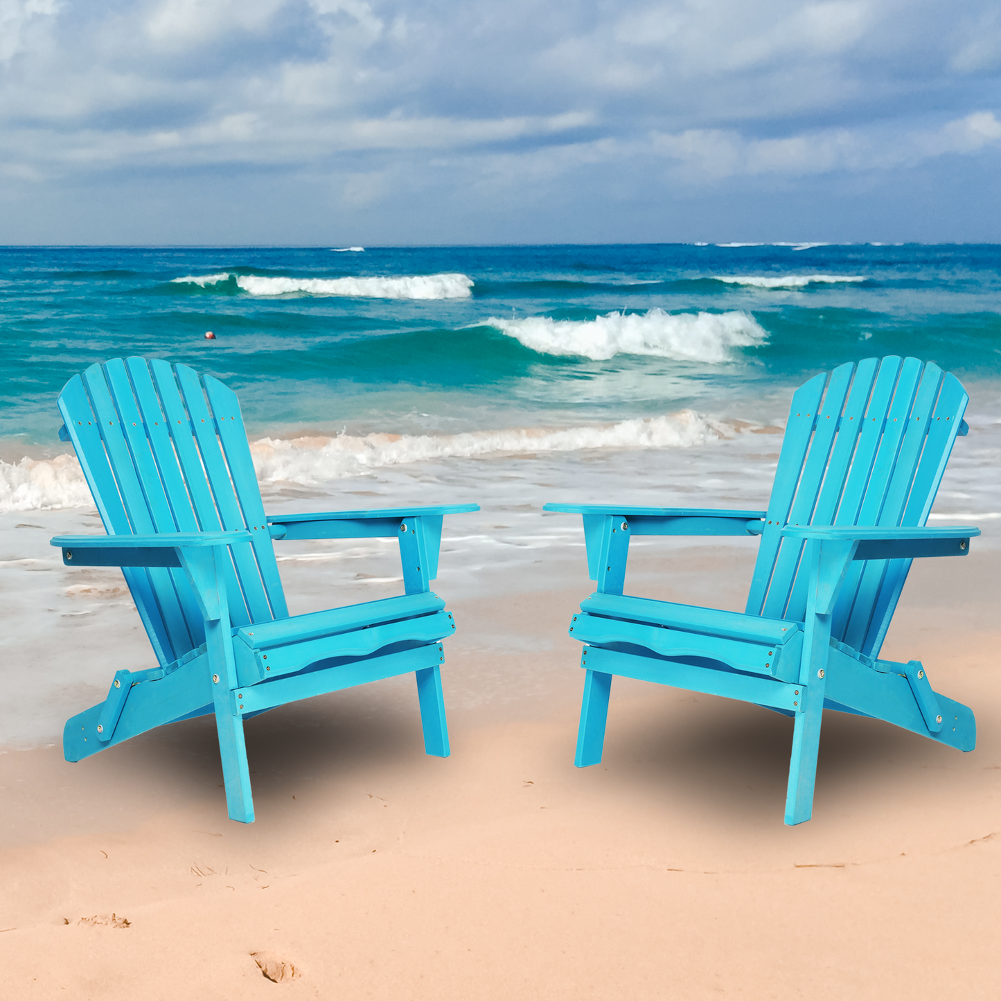 Wood Lounge Patio Chair