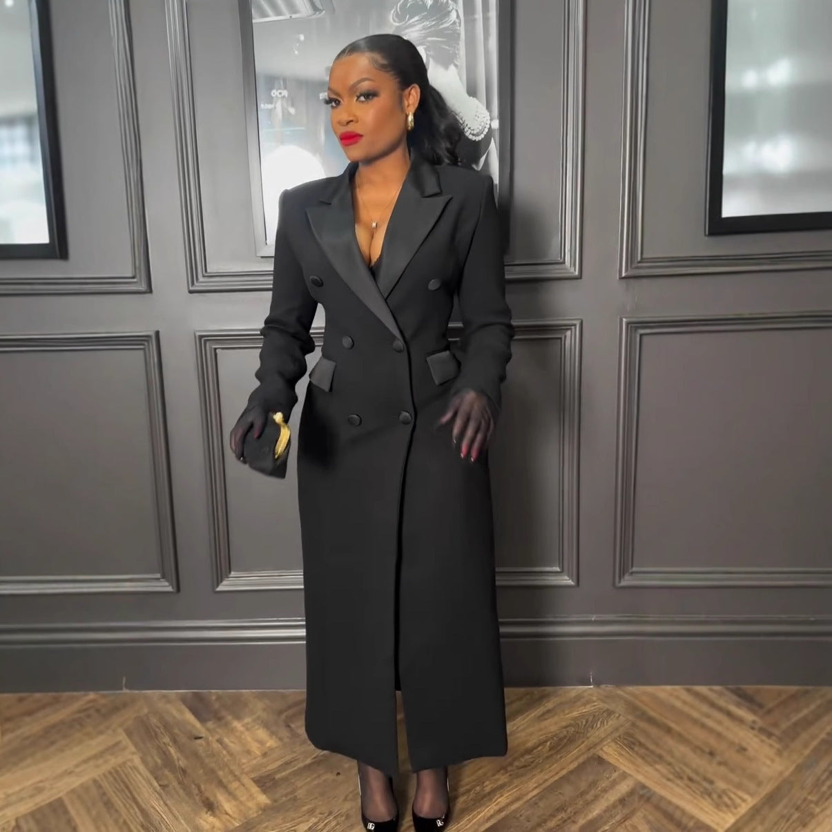 Waist Length Suit Dress