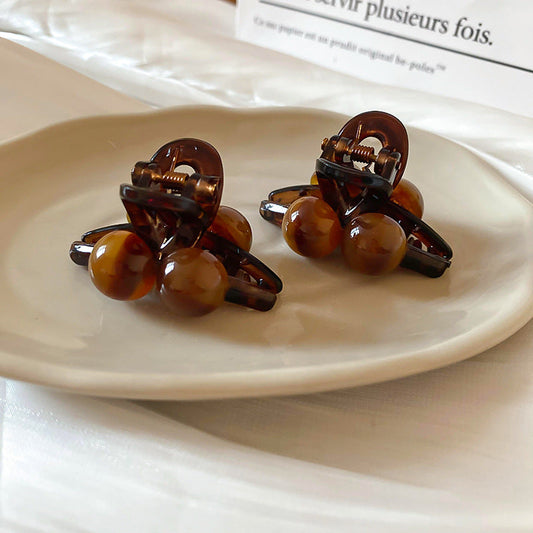 Two Tone Acrylic Hair Claw Clip