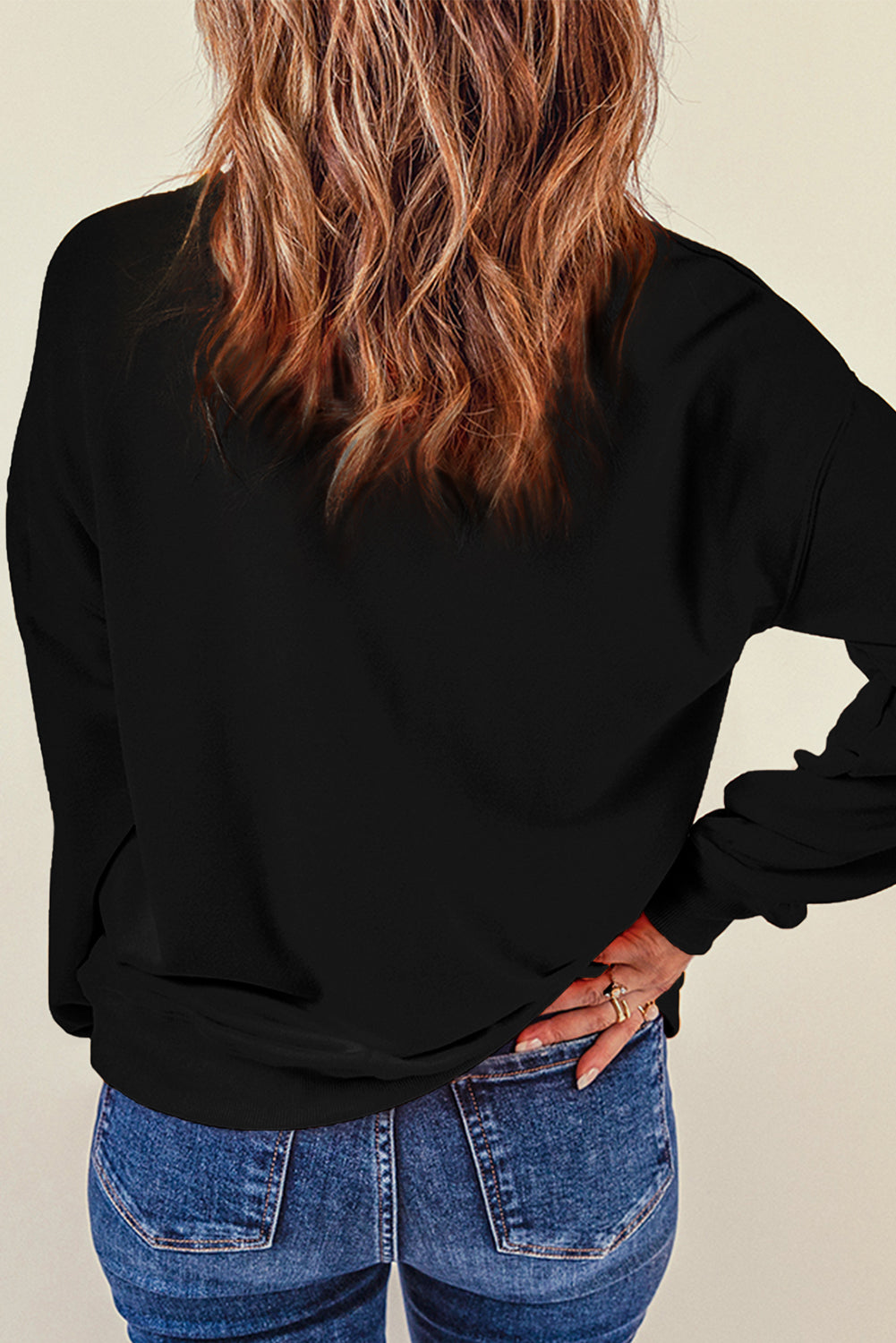 Valentine's Day Contrast Sweatshirt