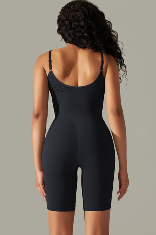 Spaghetti Strap Active Romper - MONLANE