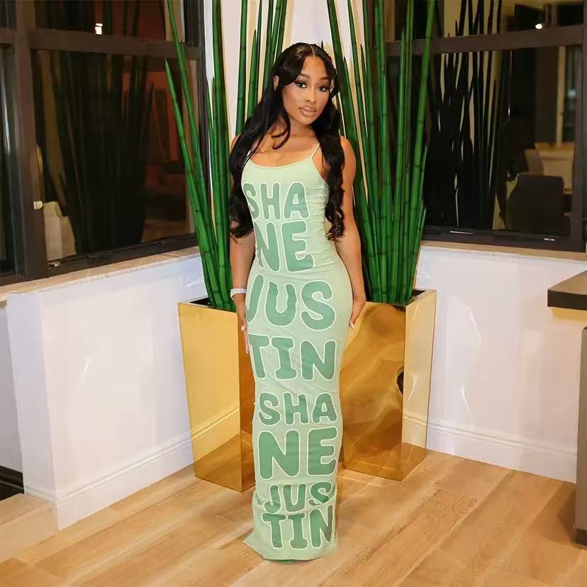 Suspender Sleeveless Jumpsuit Skirt