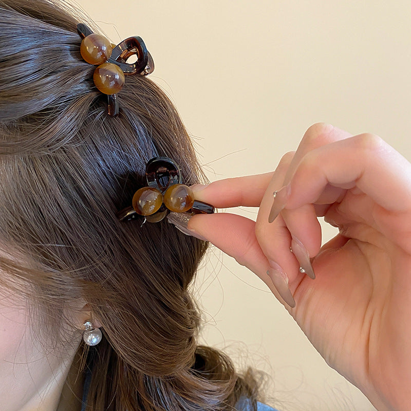 Two Tone Acrylic Hair Claw Clip