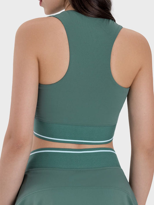 Round Neck Active Tank - MONLANE