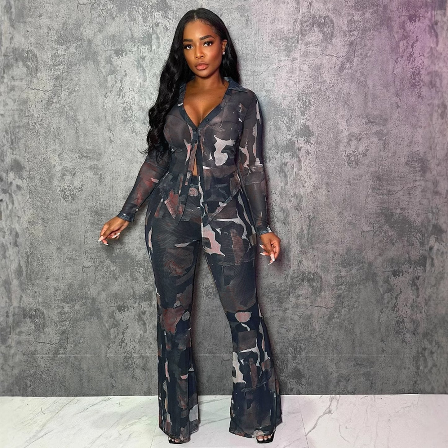 Double Layer Pant Set