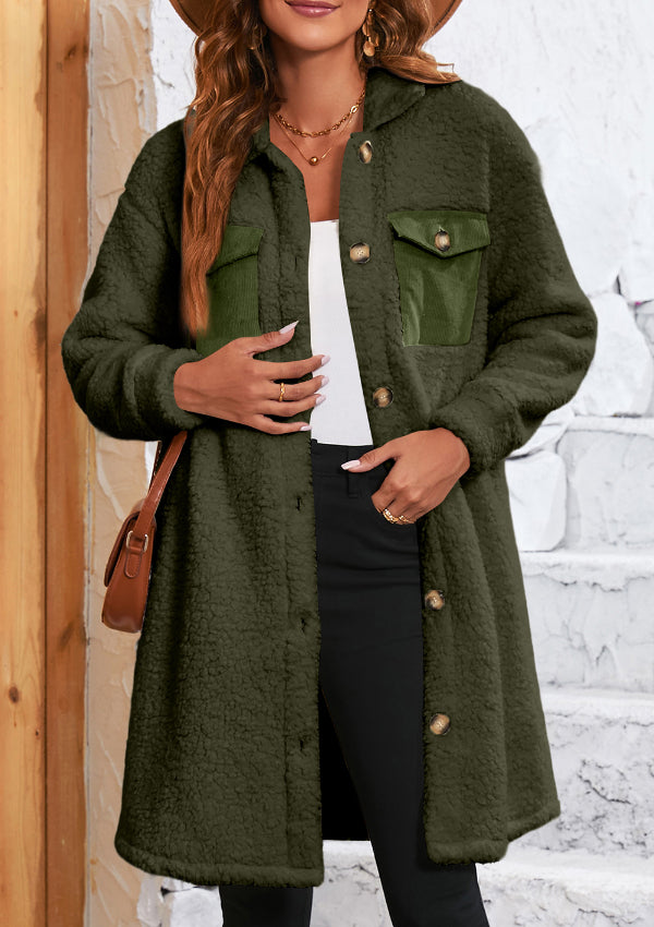 Long Sleeve Teddy Jacket