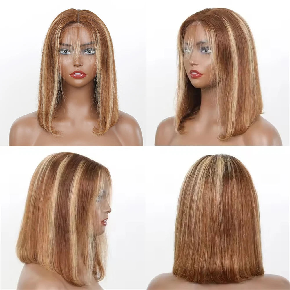 Straight Highlight Glueless Wig