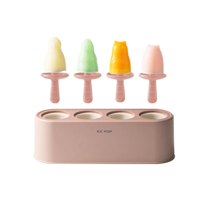 Silicone Ice Cream Pop Maker Mold