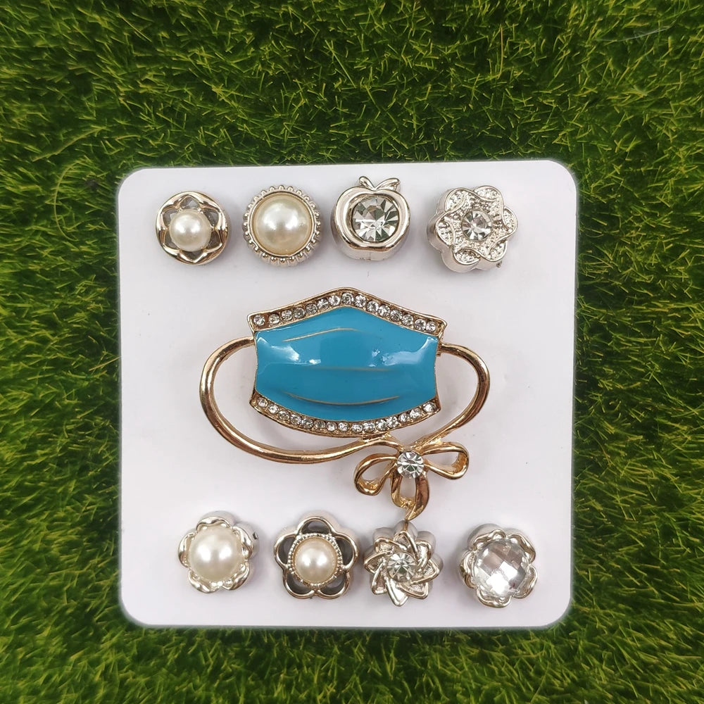 Medical Mask Brooch Gift Set