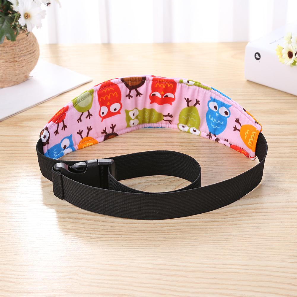 Baby Stroller Head Body Supports Infant Cars Seat Safety Sleeping Elastic Belt Kids Travel Safe Sleep Nap Aid Head Support Band - MONLANE