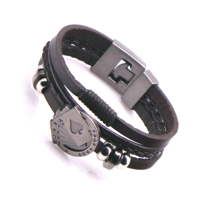 Black Believe Bracelets for Men
