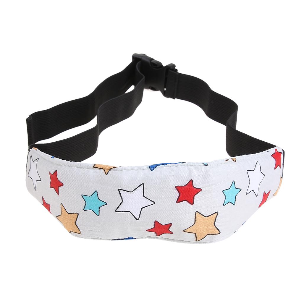 Baby Stroller Head Body Supports Infant Cars Seat Safety Sleeping Elastic Belt Kids Travel Safe Sleep Nap Aid Head Support Band - MONLANE