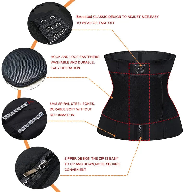 Steel Bone Body Shaper