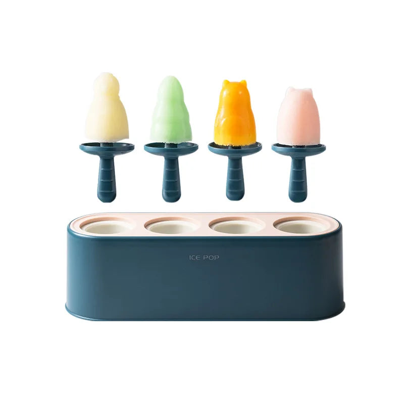 Silicone Ice Cream Pop Maker Mold