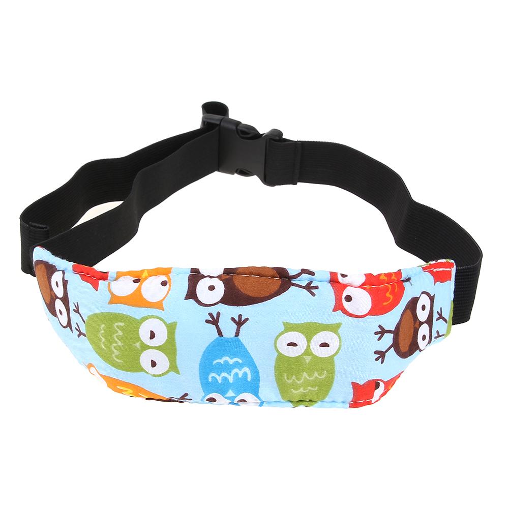 Baby Stroller Head Body Supports Infant Cars Seat Safety Sleeping Elastic Belt Kids Travel Safe Sleep Nap Aid Head Support Band - MONLANE