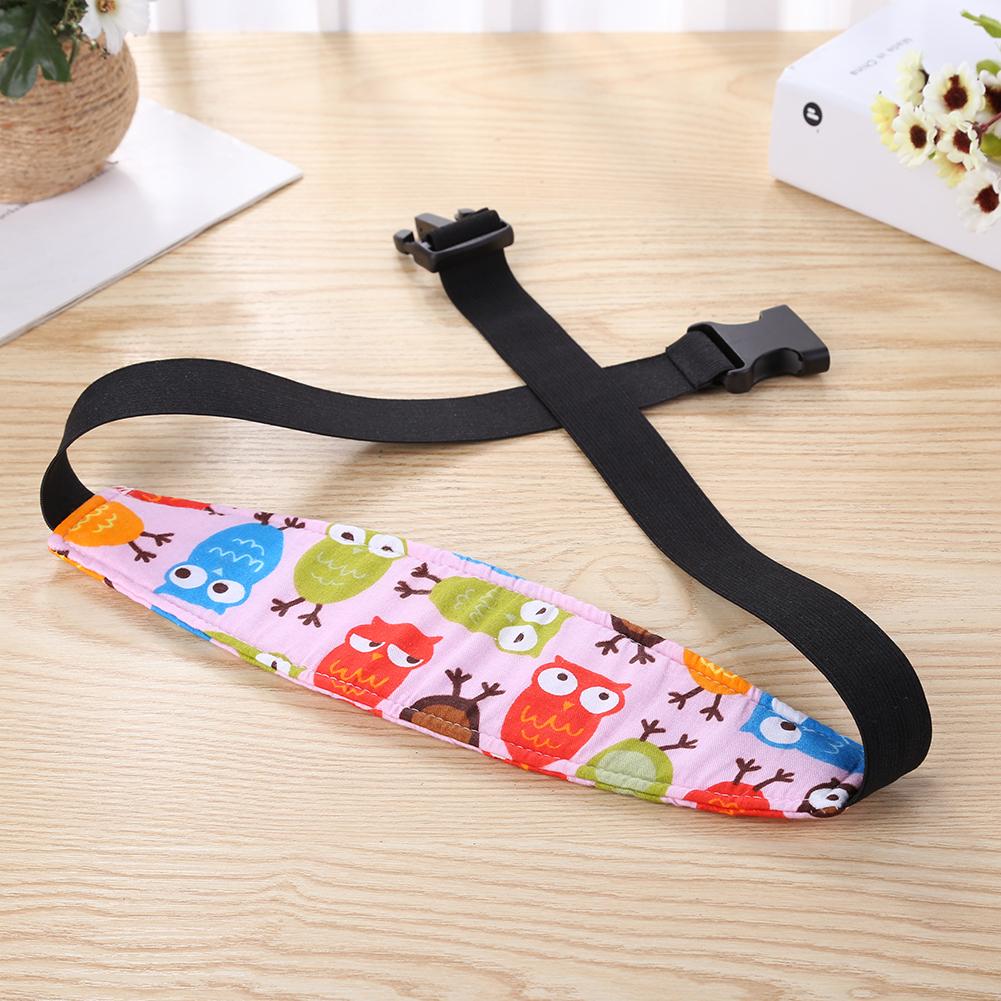 Baby Stroller Head Body Supports Infant Cars Seat Safety Sleeping Elastic Belt Kids Travel Safe Sleep Nap Aid Head Support Band - MONLANE