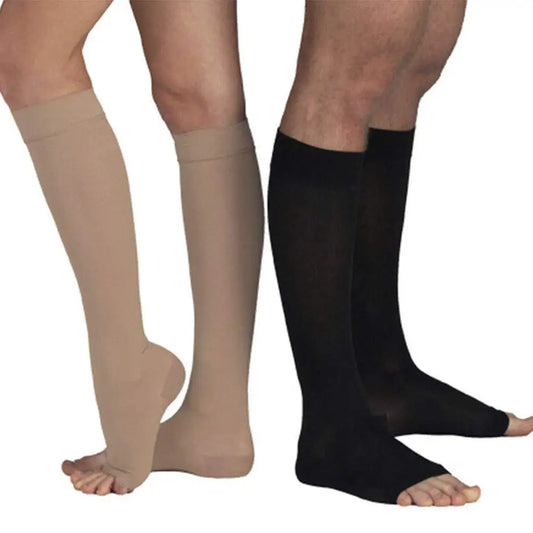 Open Toe Knee High Calf Compression Socks Women & Men - MONLANE