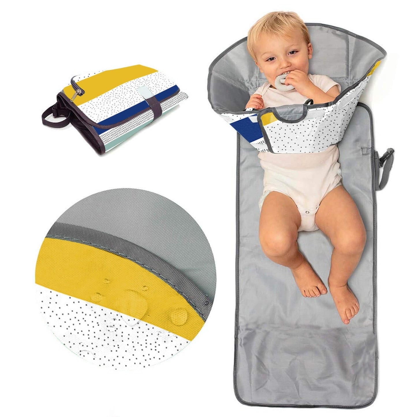 Baby Foldable Waterproof Diaper Changing Mat - MONLANE