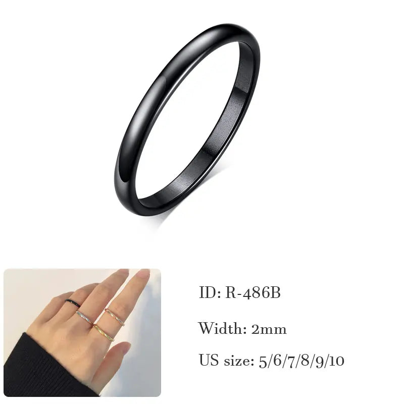 Triple Interlocked Promise Ring