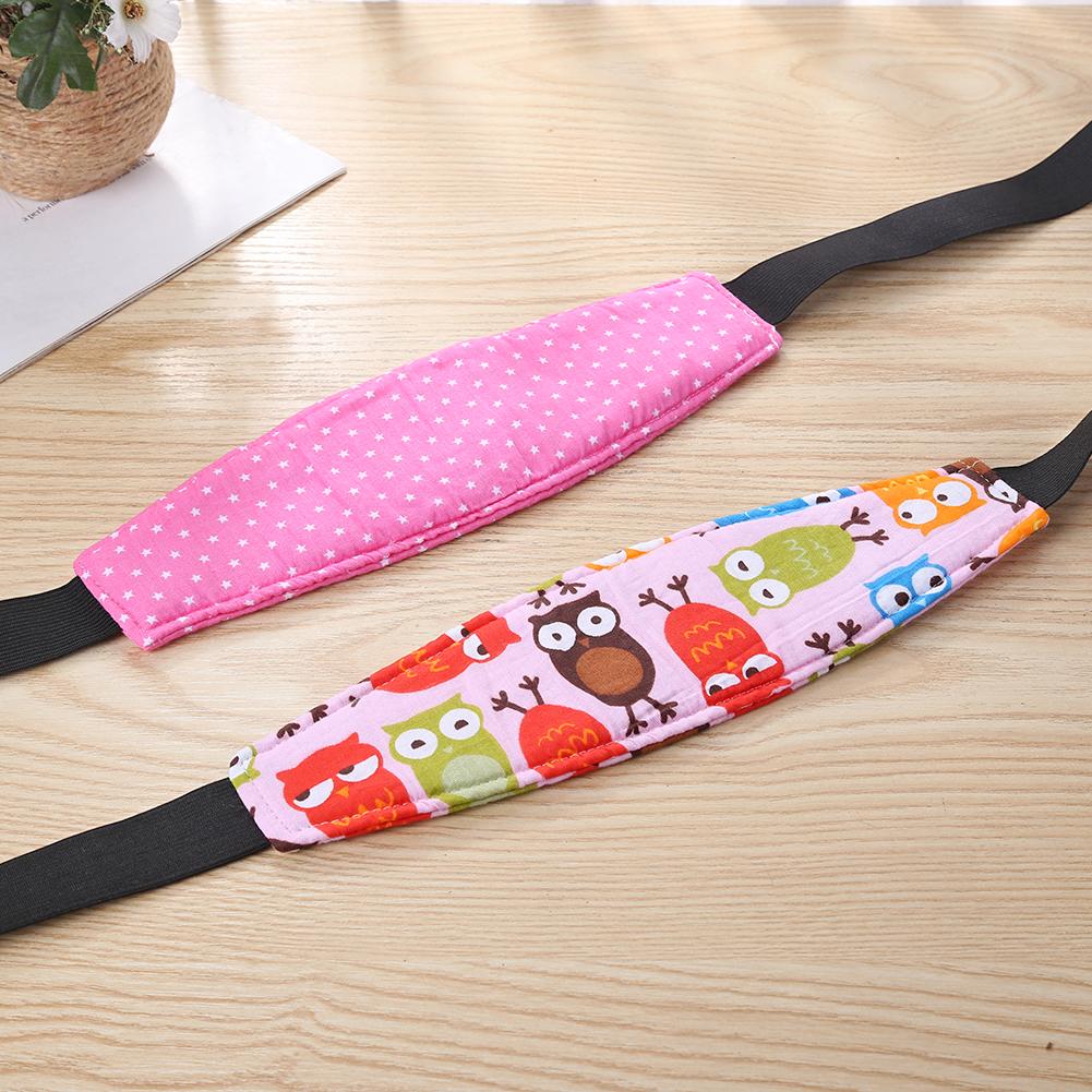 Baby Stroller Head Body Supports Infant Cars Seat Safety Sleeping Elastic Belt Kids Travel Safe Sleep Nap Aid Head Support Band - MONLANE