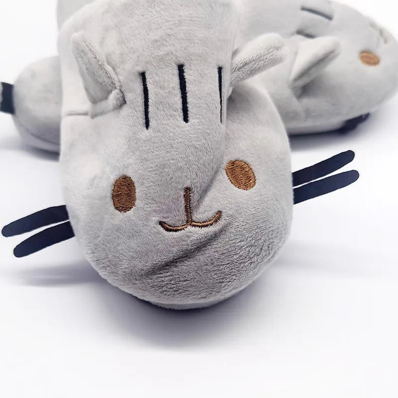 Cute Winter Fur Animal Slippers
