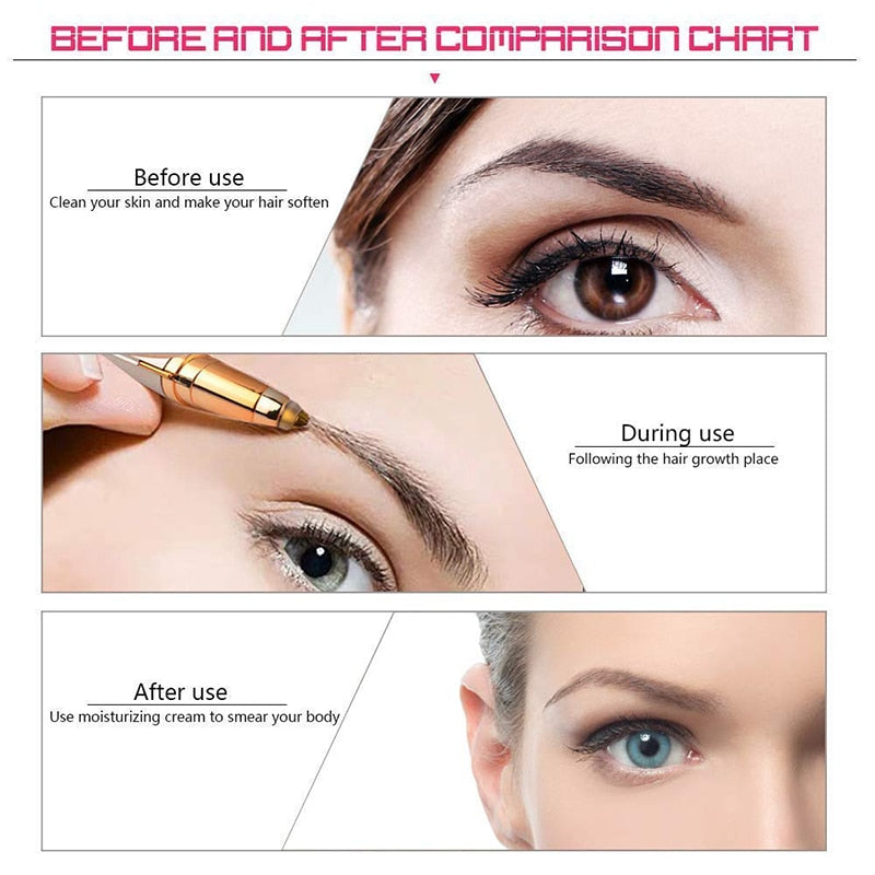 1PC Electric Eyebrow Trimmer - MONLANE
