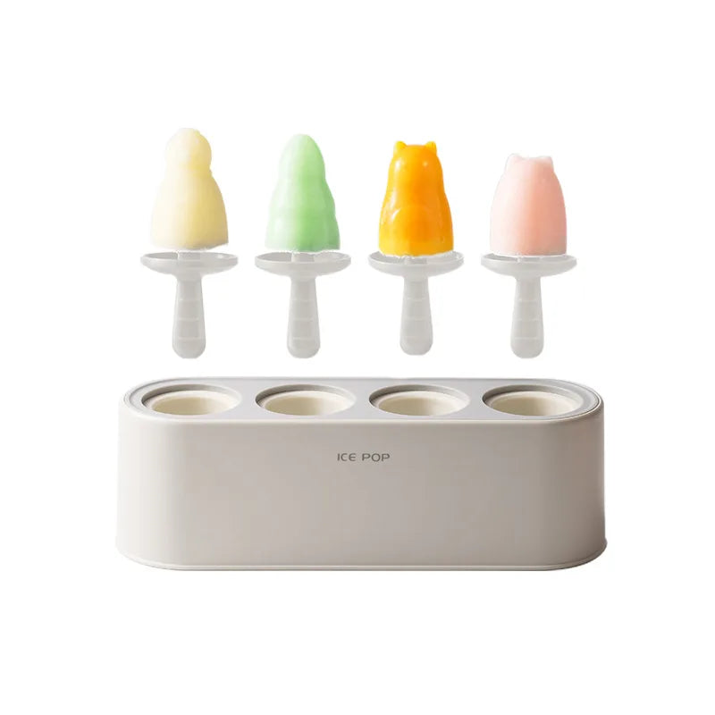 Silicone Ice Cream Pop Maker Mold
