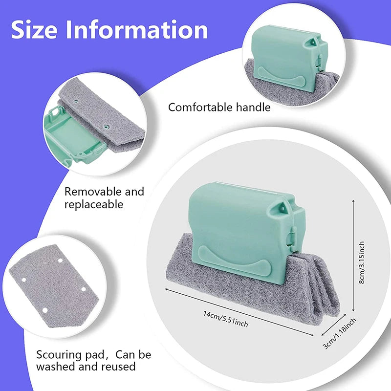 Window Groove Cleaning Brush