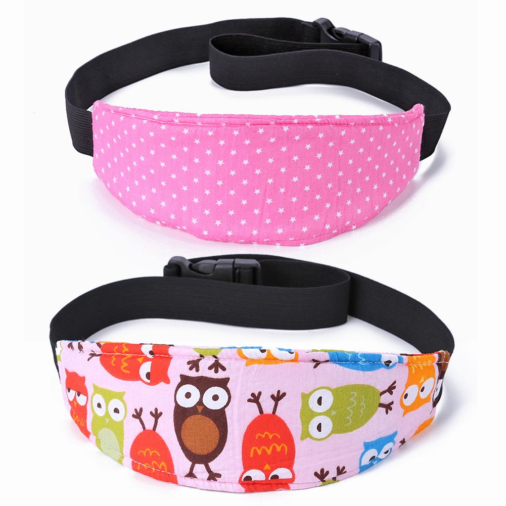 Baby Stroller Head Body Supports Infant Cars Seat Safety Sleeping Elastic Belt Kids Travel Safe Sleep Nap Aid Head Support Band - MONLANE