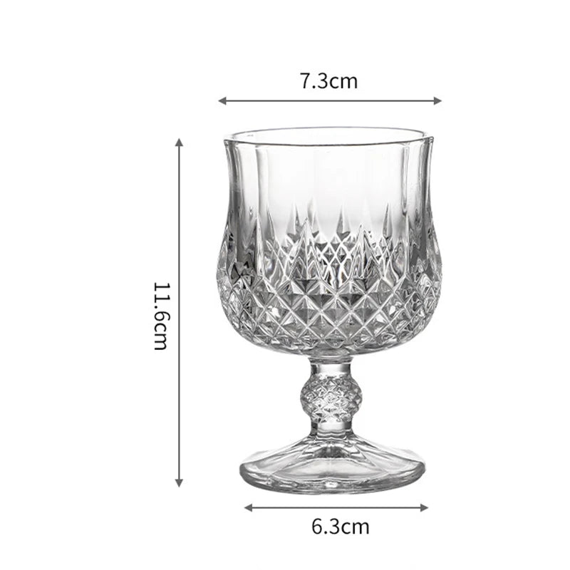 Diamond Red Wine Cognac Cup