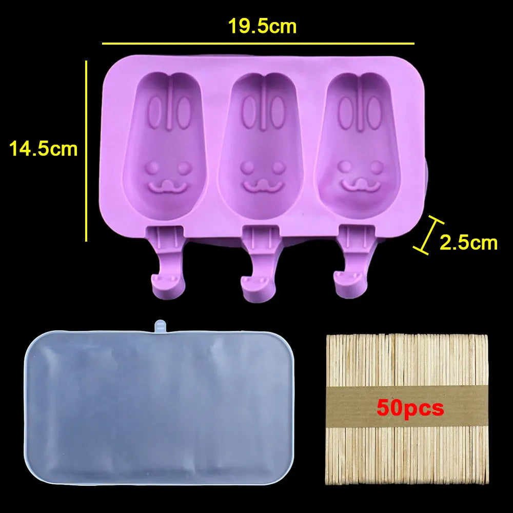 DIY Ice Cream Silicone Molds