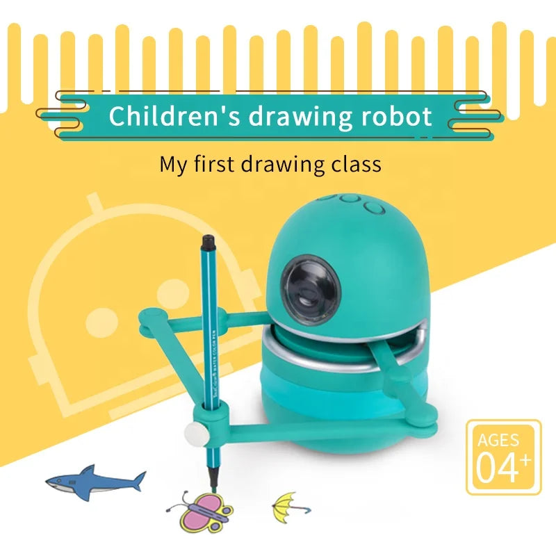 Children Painting Robot Set
