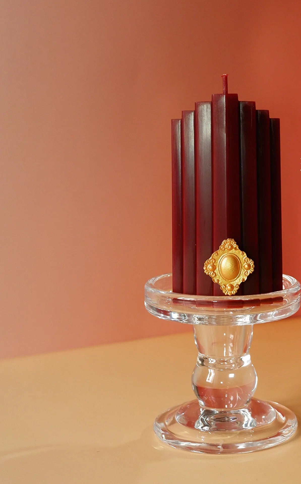 French Vermilion Aromatherapy Candles