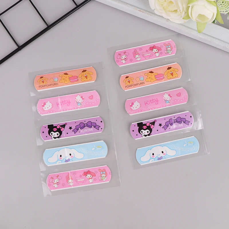 10Pcs Cute Hello Kitty Band Aid