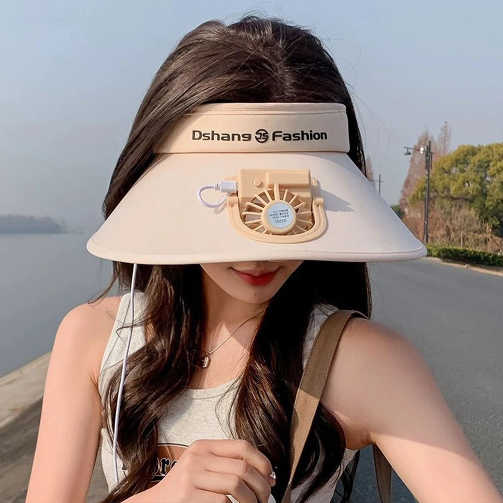 Solar Fan Hat