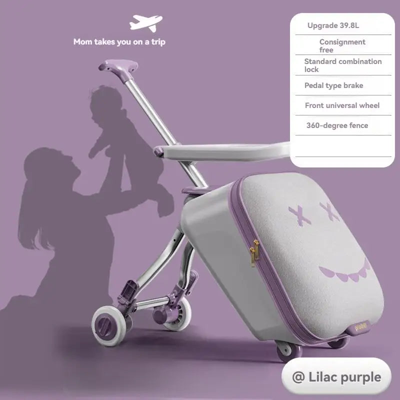 Ride and Walk the Baby Suitcase
