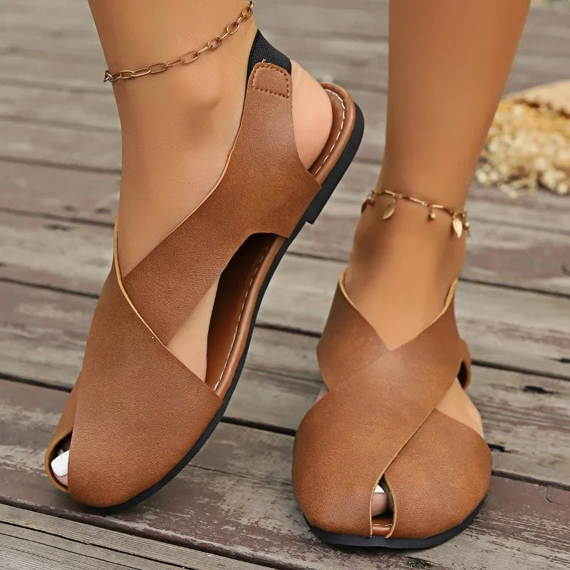 Summer Closed-Toe Sandals