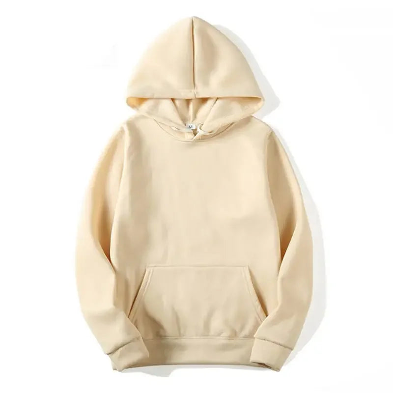 Plain Fleece Men Hoodies