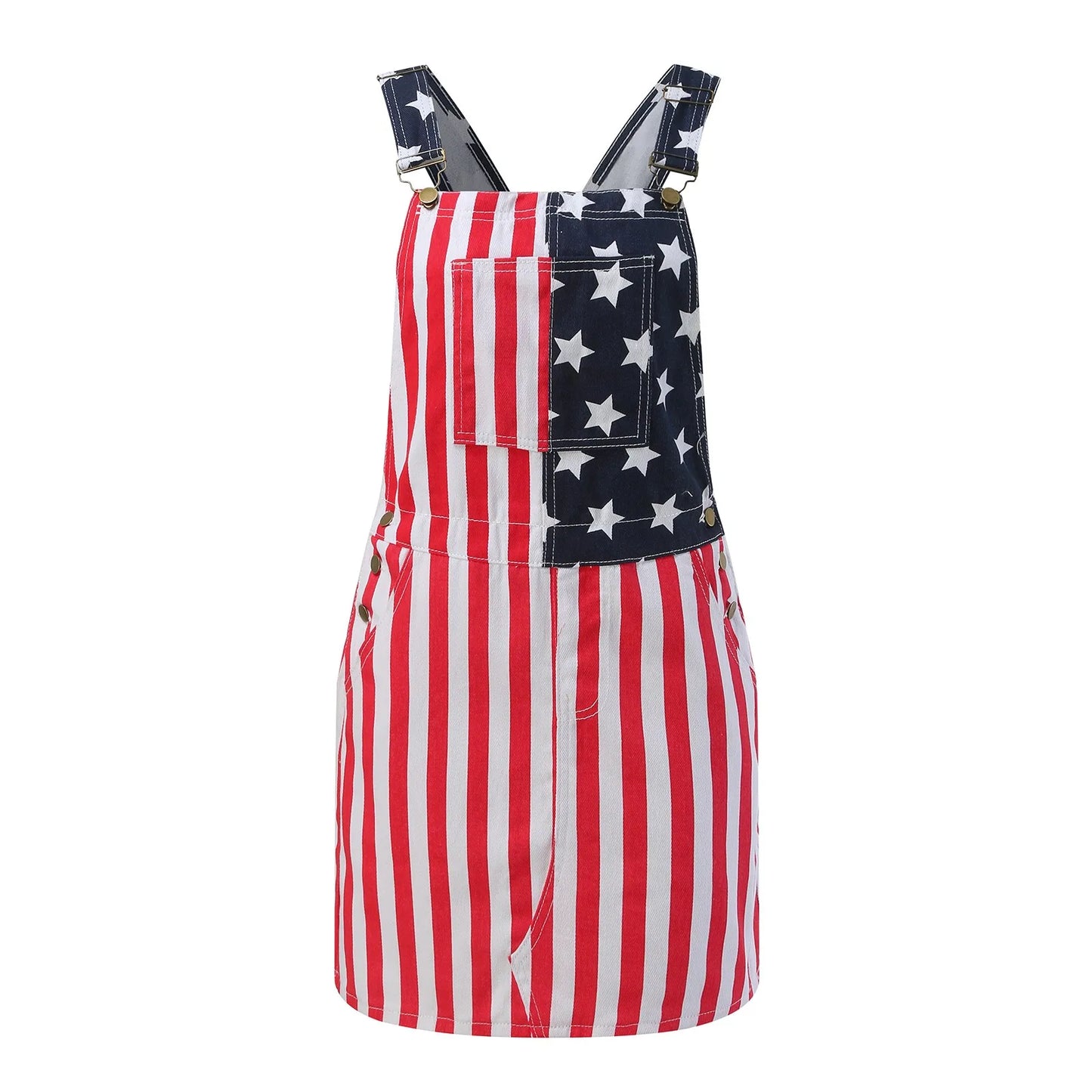 Independence Day Women Denim Dress
