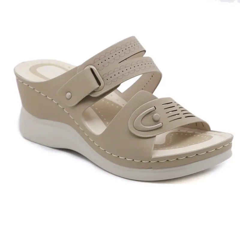 Retro Casual Beach Orthopedic Sandals - MONLANE