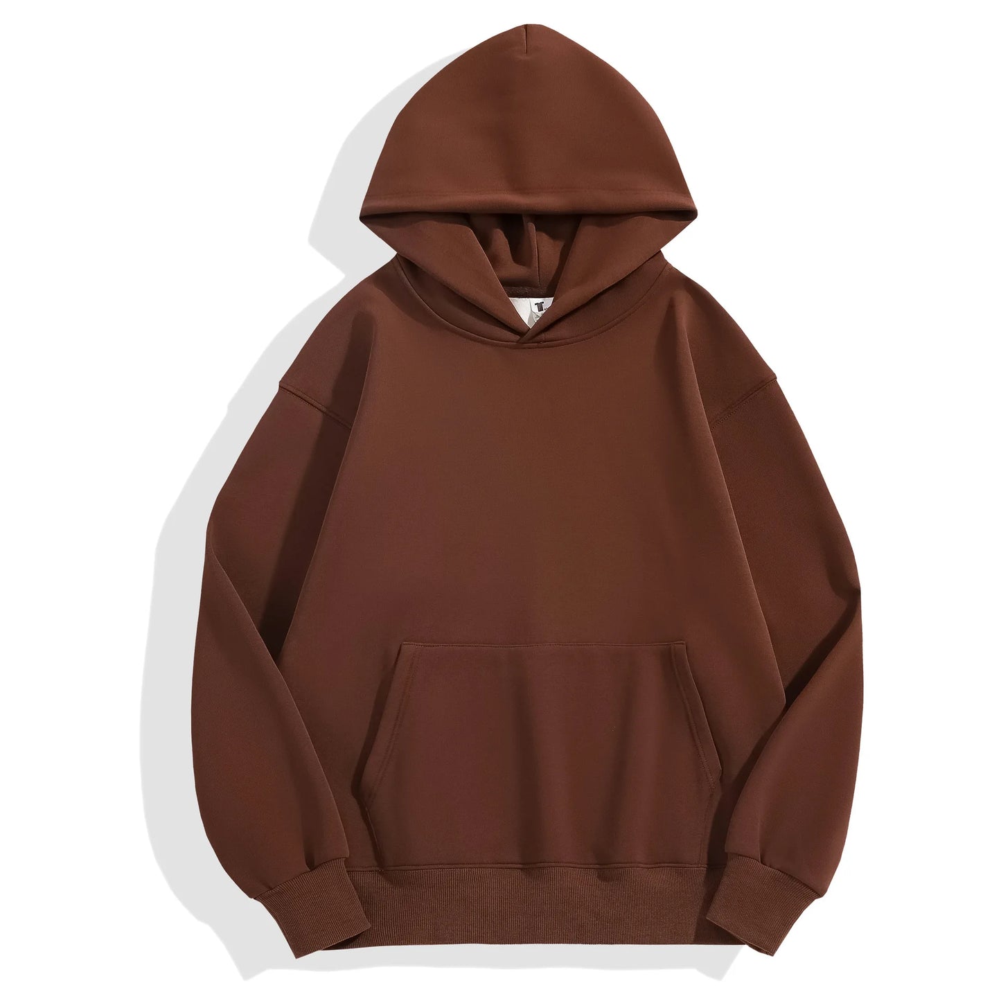 Cotton Plus Velvet Hooded Sweater