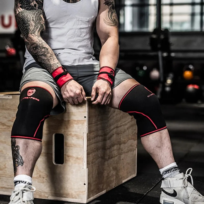 1 Pair Weightlifting Knee Sleeves - MONLANE