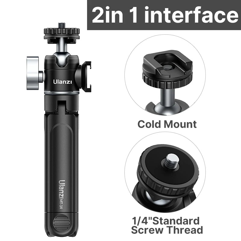U-Vlog lite Mini Tripod with 360° Ball Head