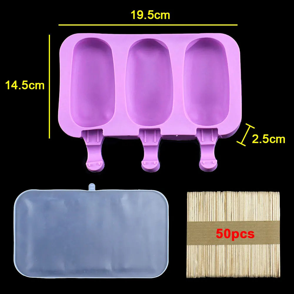 DIY Ice Cream Silicone Molds